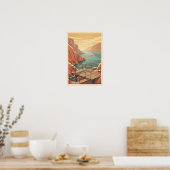 Affiche de la plate-forme d'observation de Sunlit (Cuisine)