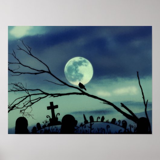 Affiche de la pleine lune de la nécropole de la do (Devant)