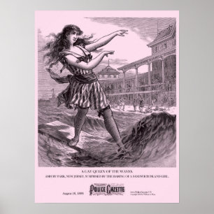 Affiche de la police Sandwich Island Girl