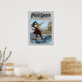 Affiche de la police Sandwich Island Girl (couleur (Cuisine)