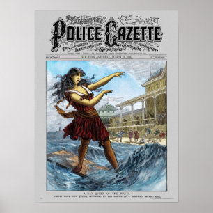 Affiche de la police Sandwich Island Girl (couleur