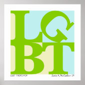 Affiche de la Pop Tropo LGBT (Devant)