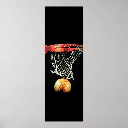 Affiche de la porte de basket unique Imprimer (Devant)