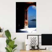 Affiche de la porte de rêve tropical (Bureau à domicile)