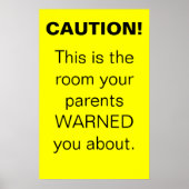 affiche de la porte du dortoir (Devant)