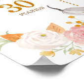 Affiche de la première année de la Citrouille d'au (Coin)