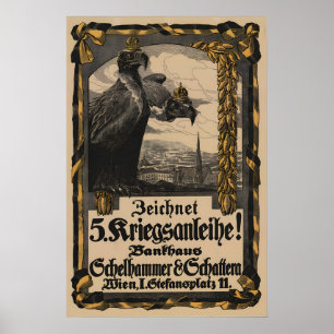 Affiche de la Première Guerre mondiale Autriche-Ho