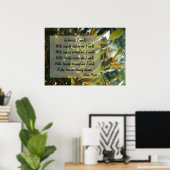 Affiche de la prière Navajo Walk in Beauty (Bureau à domicile)