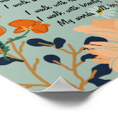 Affiche De La Prière Navajo Walk In Beauty (Coin)