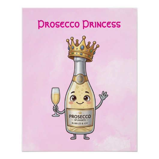 Affiche de la Princesse Prosecco (Devant)