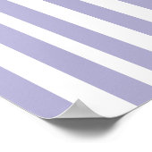 Affiche de la princesse violette gris et lavande (Coin)