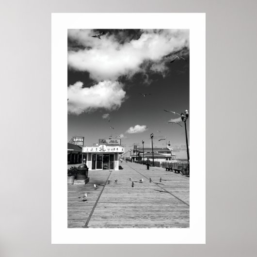Affiche de la promenade des mouettes de Seaside He (Devant)