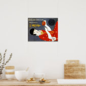 Affiche de la publicité pour le thé chinois (Cuisine)