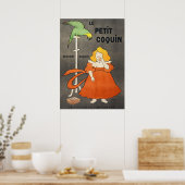 Affiche de la publicité vintage sur les cookies (Cuisine)