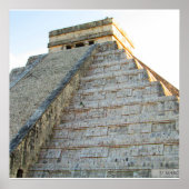 Affiche de la pyramide de CHITZENITZA (Devant)