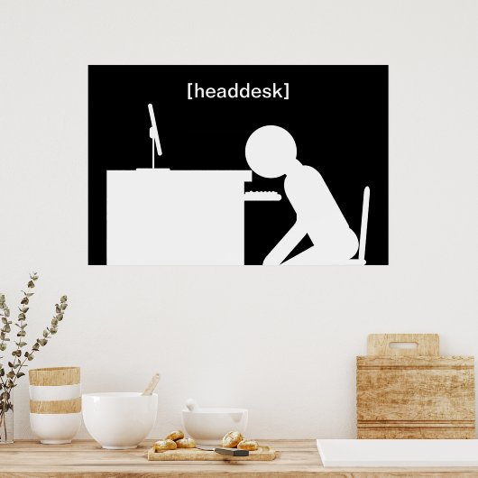 affiche de la réception (Cuisine)