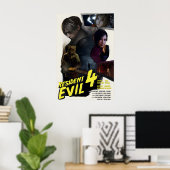 Affiche de la refonte de Resident Evil 4 dans le s (Bureau à domicile)
