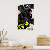 Affiche de la refonte de Resident Evil 4 dans le s (Cuisine)