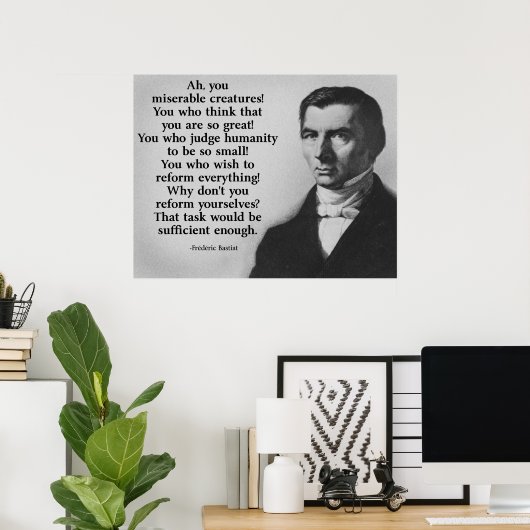 Affiche de la réforme Frederic Bastiat (Bureau à domicile)
