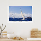 Affiche de la régate de seaux de St. Barth (Cuisine)