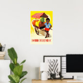 Affiche de la République dominicaine  (Bureau à domicile)