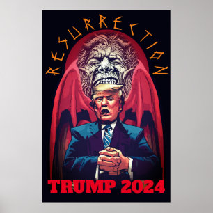 Affiche de la résurrection de Trump