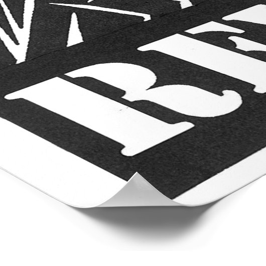 Affiche de la révolution anarchiste (Coin)