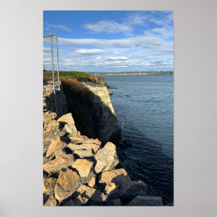 Affiche de la Rhode Island Cliff Walk