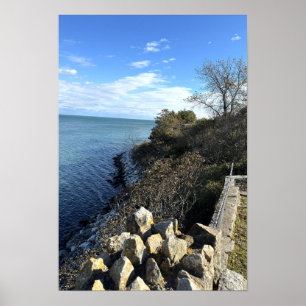 Affiche de la Rhode Island Cliff Walk