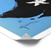 Affiche de la Riviera française Art d'impression d (Coin)