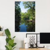 Affiche de la rivière Shady (Bureau à domicile)