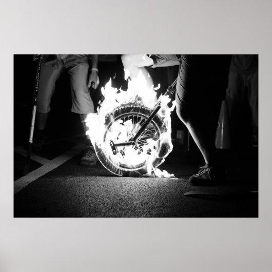 Affiche de la roue chaude (Devant)