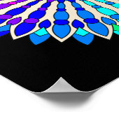 Affiche de la roue couleur™ (Coin)