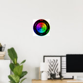 Affiche de la roue de couleurs RVB sans titre (Bureau à domicile)