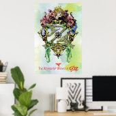 AFFICHE DE LA ROYALTE DU MAGICIEN D'OZ CLASSIQUE (Bureau à domicile)
