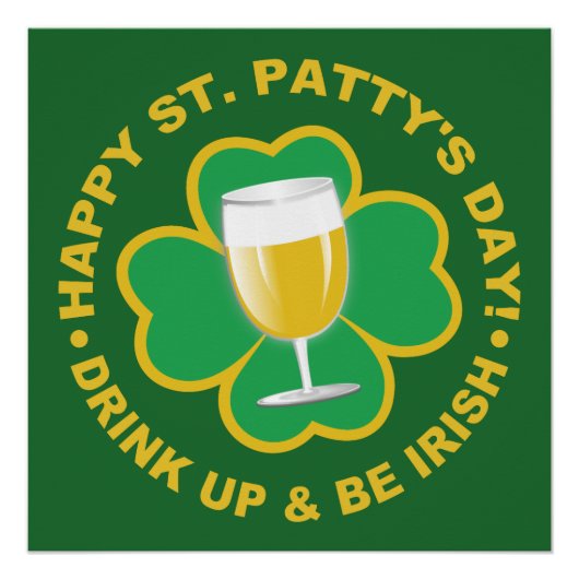 Affiche de la Saint Patrick (Devant)