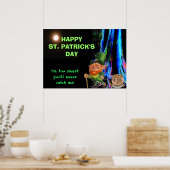 AFFICHE DE LA SAINT-PATRICK, ATTRAPPEZ-MOI LUTIN (Cuisine)