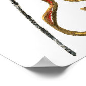 Affiche de la Saint-Patrick Chanceux Irlandais (Coin)