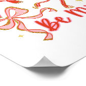 Affiche de la Saint-Valentin Bow Coquette • Be Min (Coin)