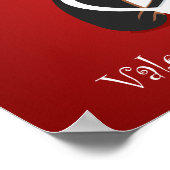 Affiche de la Saint-Valentin sur le thème de la co (Coin)