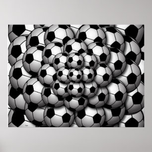 Affiche de la saison de football