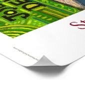 Affiche de la salle de classe catholique St. Sanch (Coin)