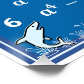 Affiche de la salle de classe Math Algebra - Océan (Coin)