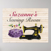 Affiche de la salle de couture - SRF (Devant)