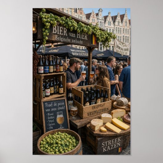 Affiche de la scène de dégustation de bières de ma (Devant)