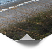 Affiche de la scène de plage (Coin)