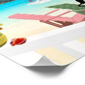 Affiche de la scène tropicale (Coin)