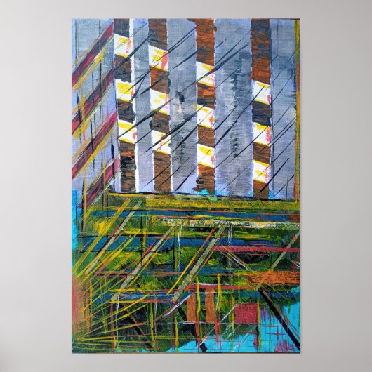 affiche de la scène urbaine Abstraite (Devant)