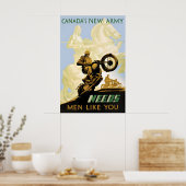 Affiche de la Seconde Guerre mondiale L'armée nouv (Cuisine)