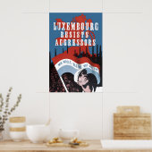 Affiche de la Seconde Guerre mondiale - Le Luxembo (Cuisine)